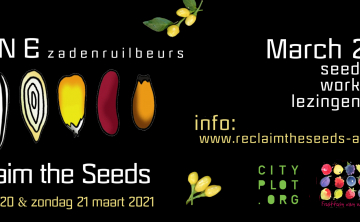 Reclaim the Seeds online – 20 & 21 maart 2021