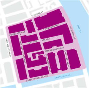 plattegrond Diamantbuurt