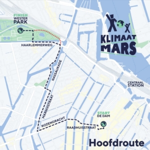 route klimaatmars